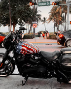 Smoke AMERICAN FLAG - SimonKustom