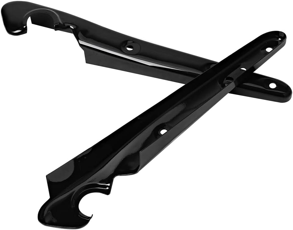 HIYOYO Gloss Black Rear Fender Strut Set