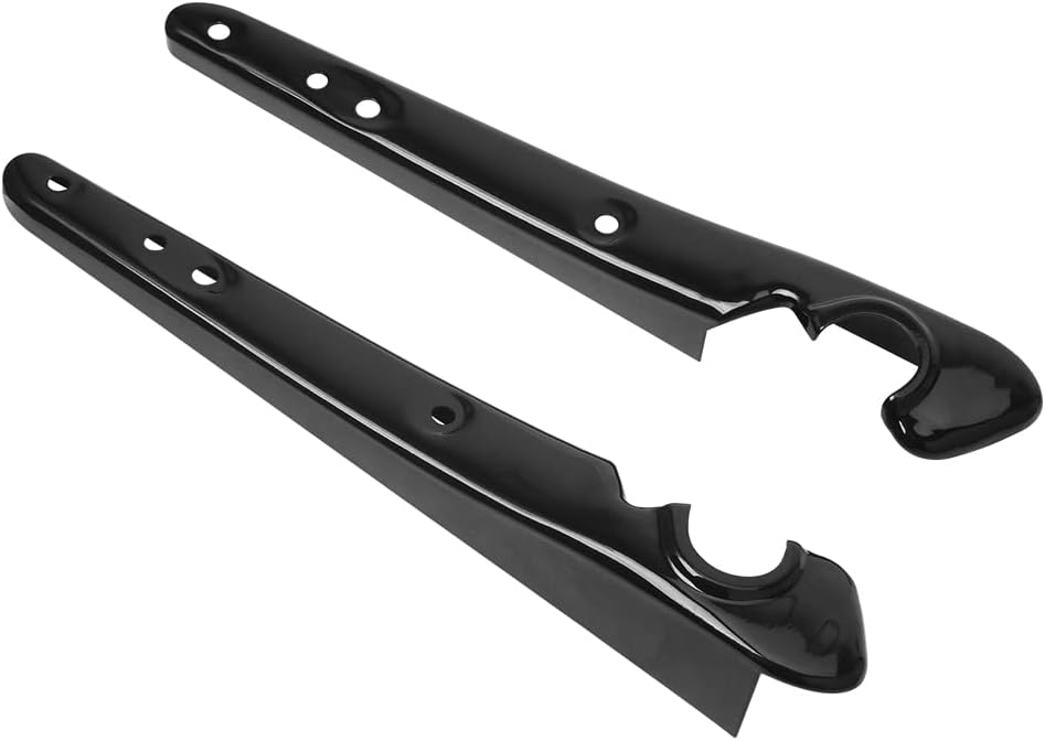 HIYOYO Gloss Black Rear Fender Strut Set