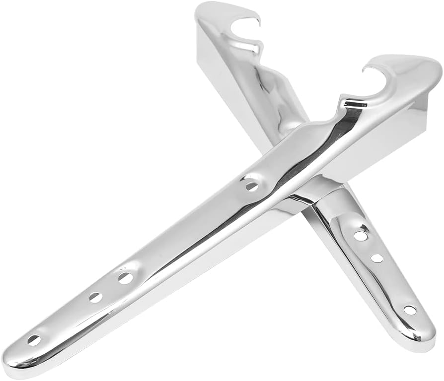 HIYOYO Gloss Black Rear Fender Strut Set