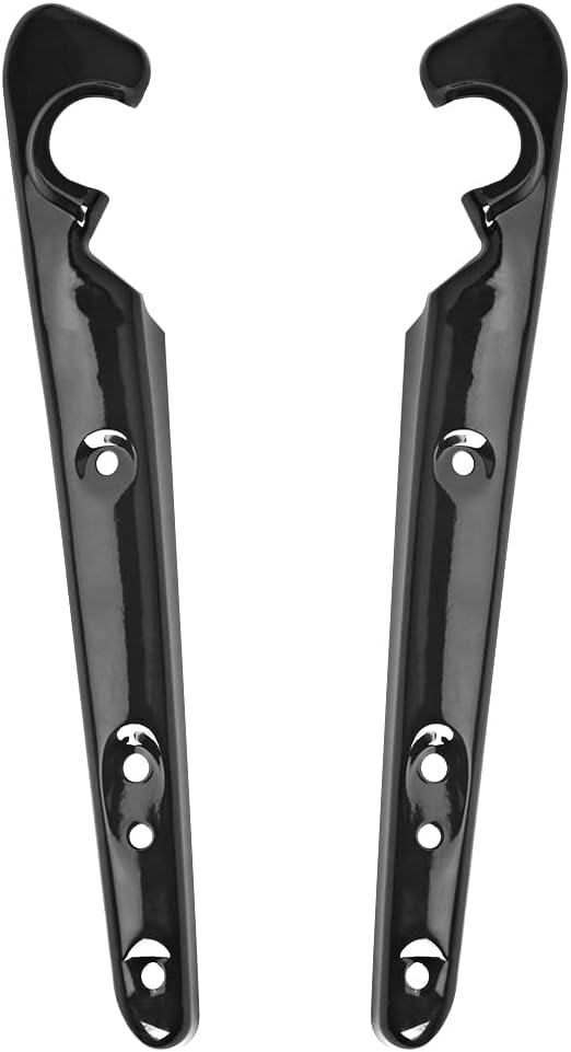 HIYOYO Gloss Black Rear Fender Strut Set