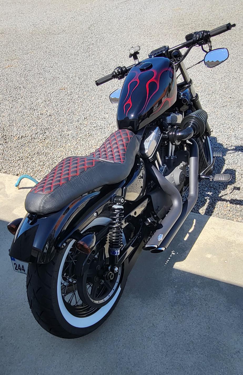 FIRE IN THE SHADOW - Iron - SimonKustom