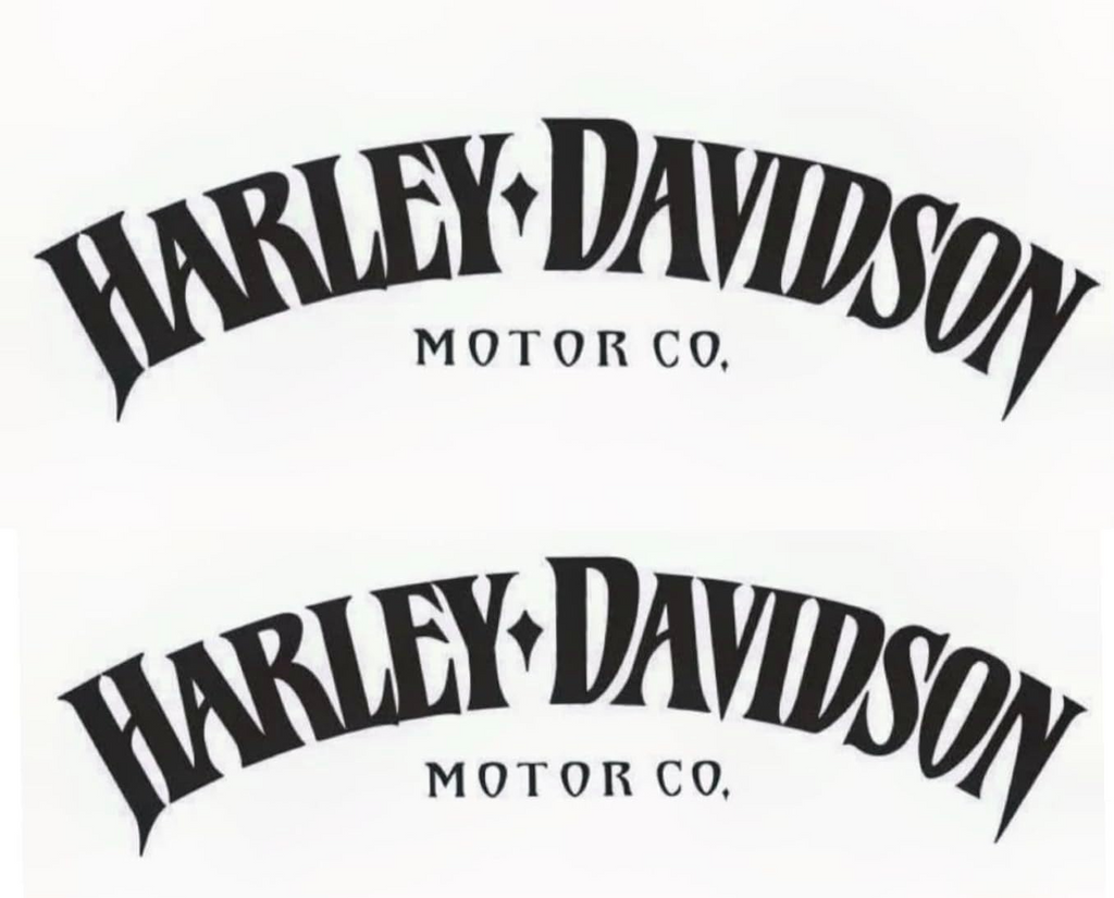 Motor hd Classic Design #2 Vinyl Decal Sticker Car Harley Moto Club Biker 8"x2.5"