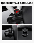 Amazicha Black Aluminum Seat Bolt & Tab Cover — 1/4-20