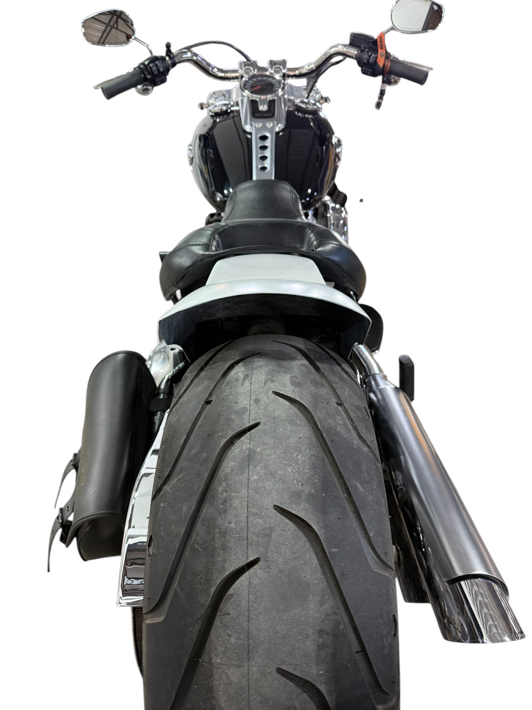 Short Front and Rear Fender Kit – Unpainted Version Fits Harley-Davidson Softail Fat Boy, Breakout &amp; FXDR (2018–2025)