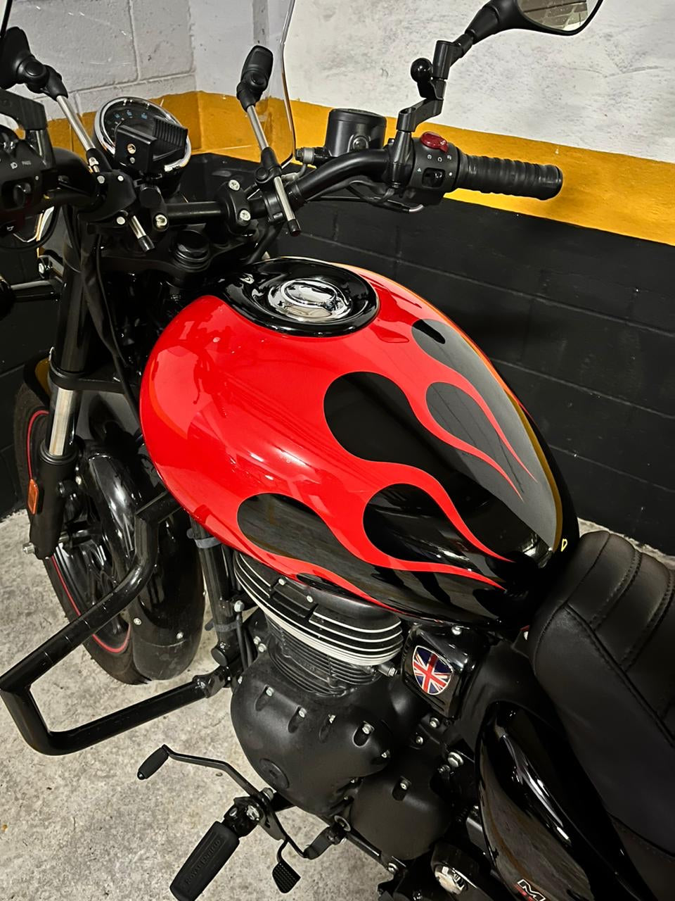 Fire Meteor - Royal Enfield - SimonKustom
