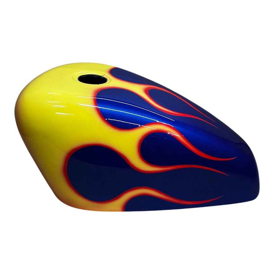 Yellow Flames - Fortyeight - SimonKustom