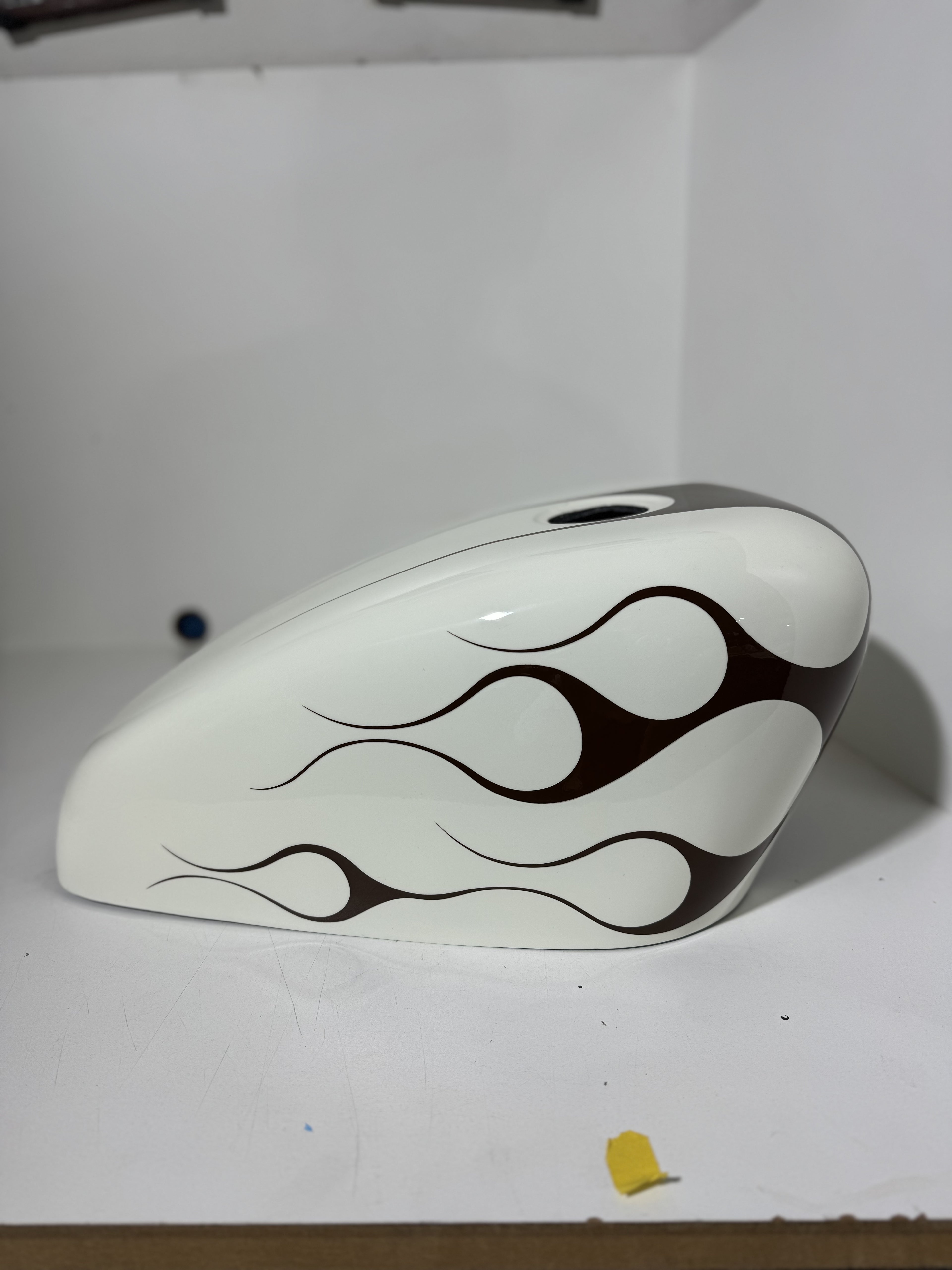 Cream on fire