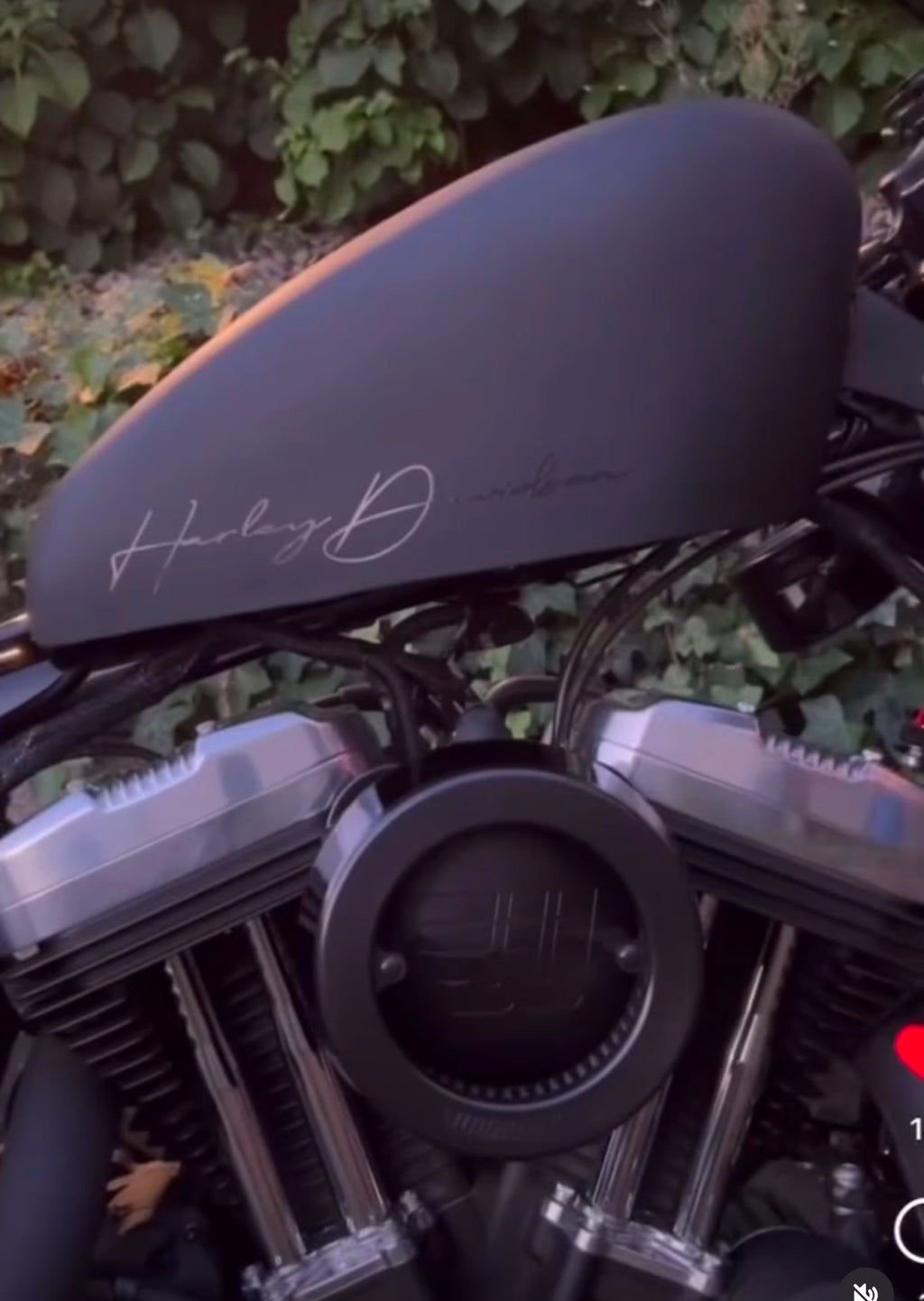 Matte Black / Glossy Handscript - Iron - SimonKustom