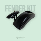 Flat color Fender kit Sportster - Iron 883 Roadster Nighster - SimonKustom