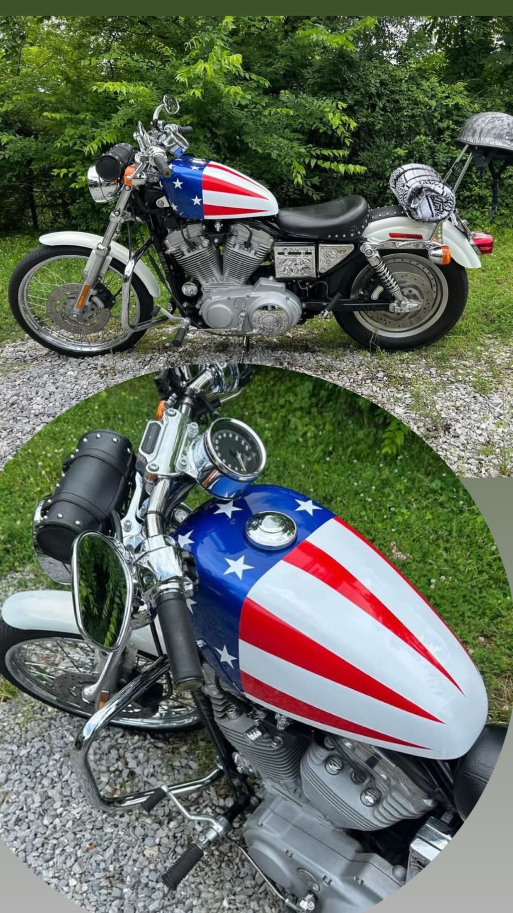 AMERICAN FLAG - Iron - SimonKustom