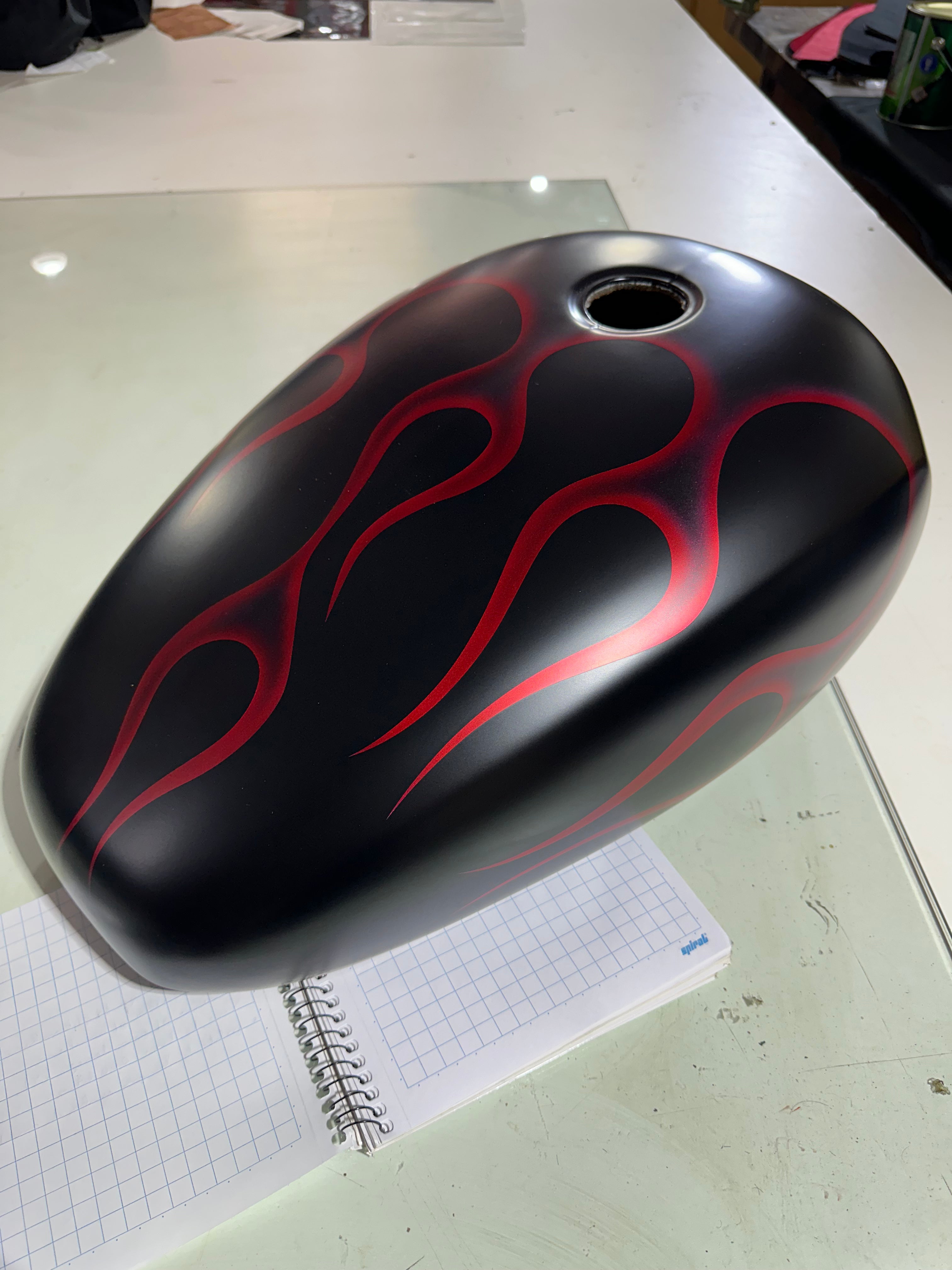 FIRE IN THE SHADOW - Iron - SimonKustom