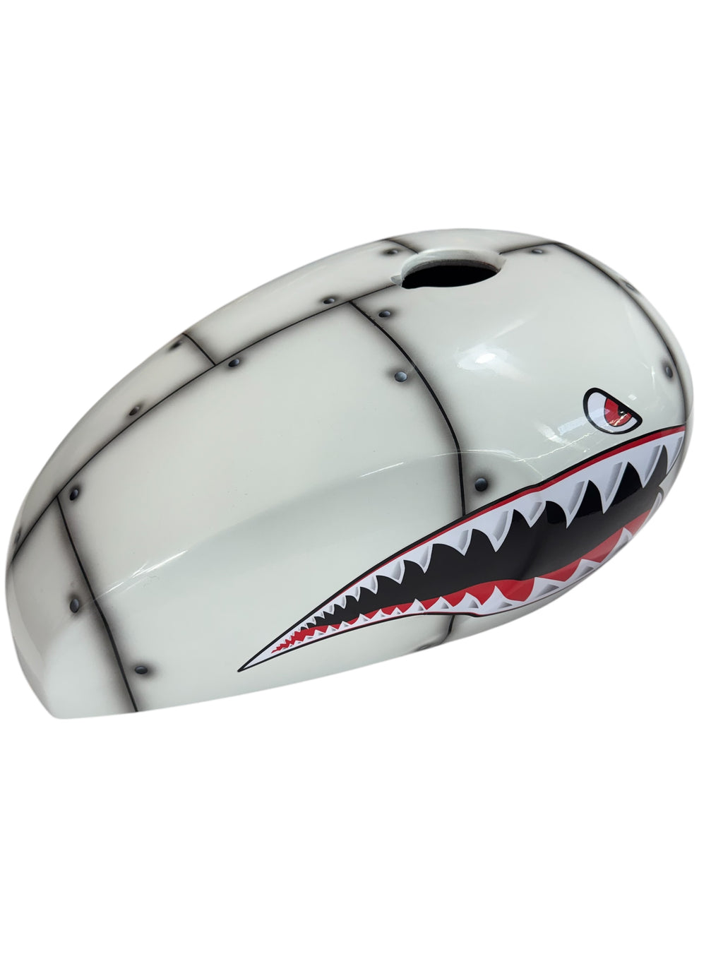 ROYAL White Shark  - Royal Enfield - SimonKustom