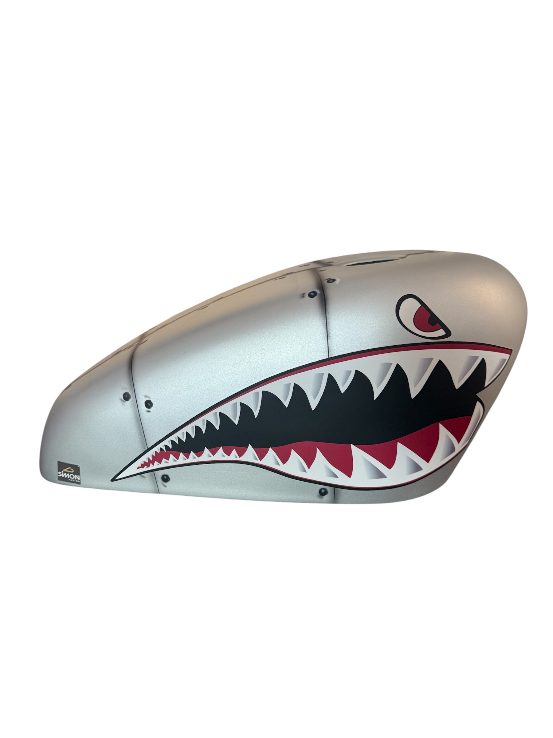 Silver Metal Shark - FortyEight Miami