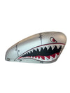 Silver Metal Shark - FortyEight Miami