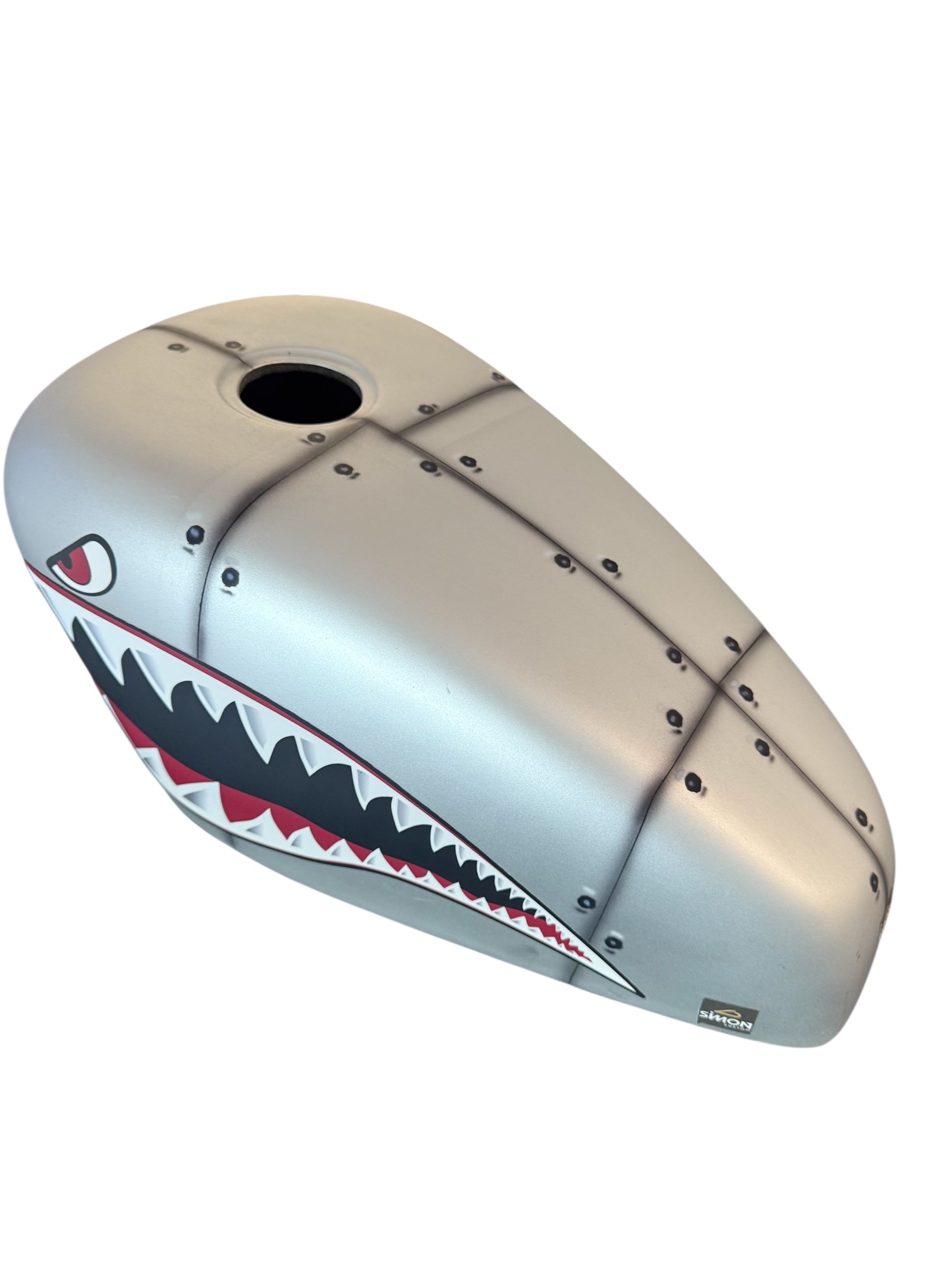Silver Metal Shark - FortyEight Miami