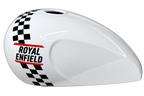 White Racing Tank Cover Premium