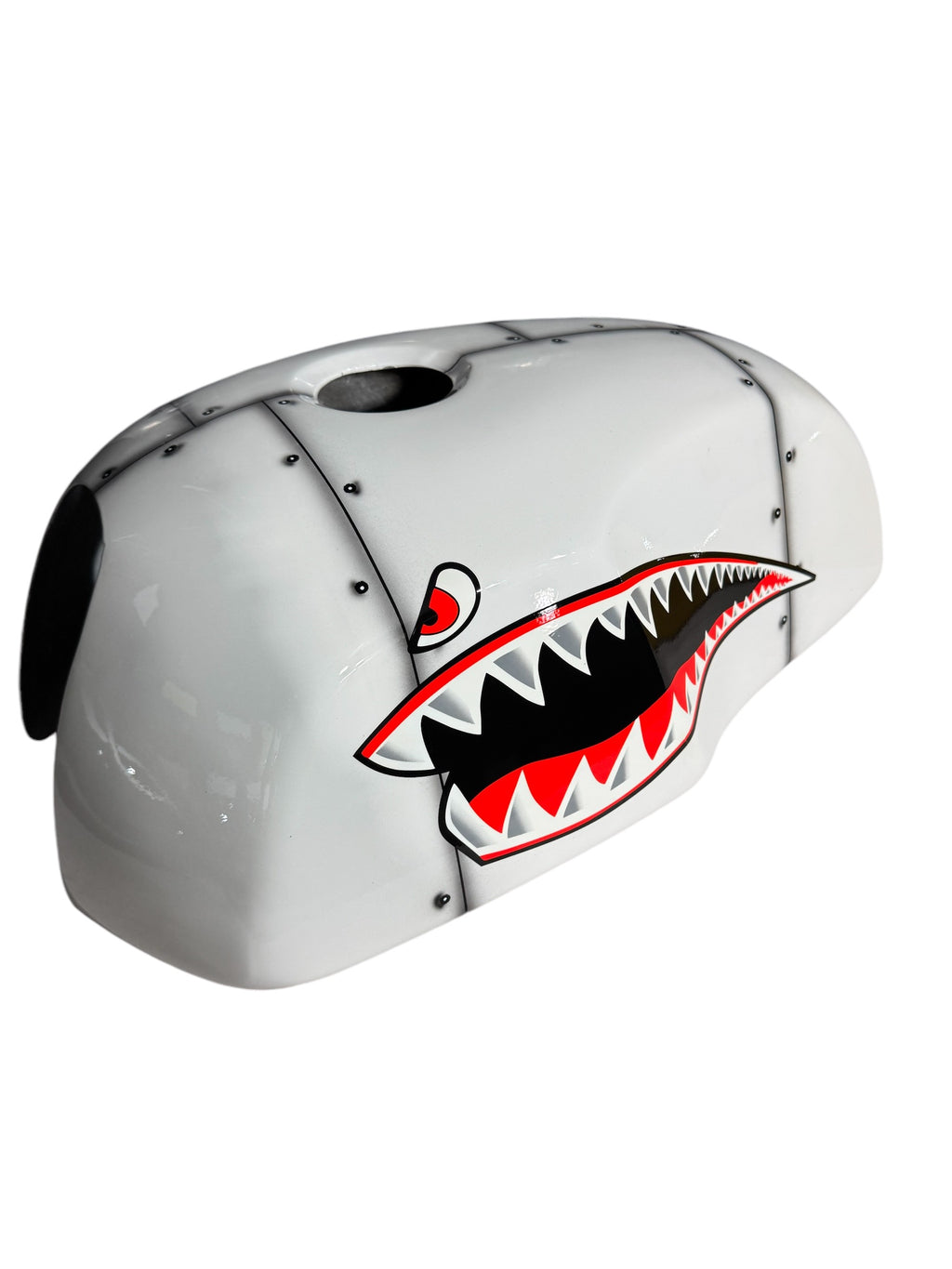 ROYAL White Shark  - Royal Enfield - SimonKustom