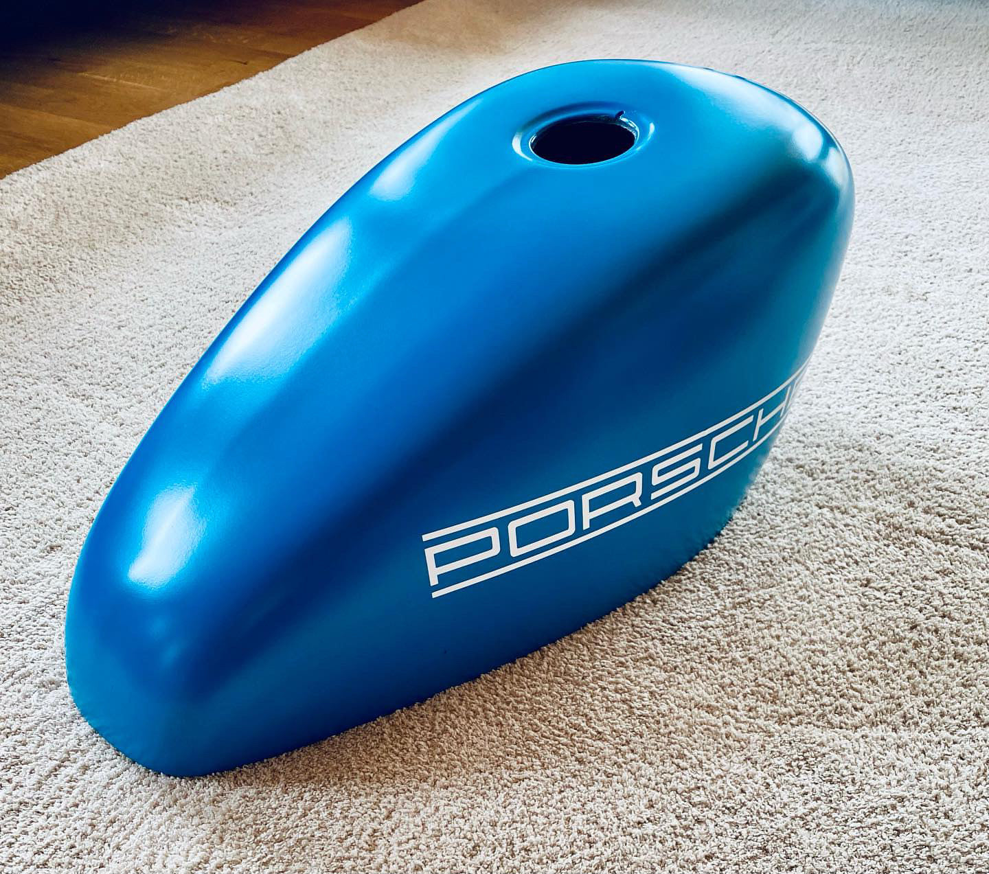 Blue Mooser Porsche