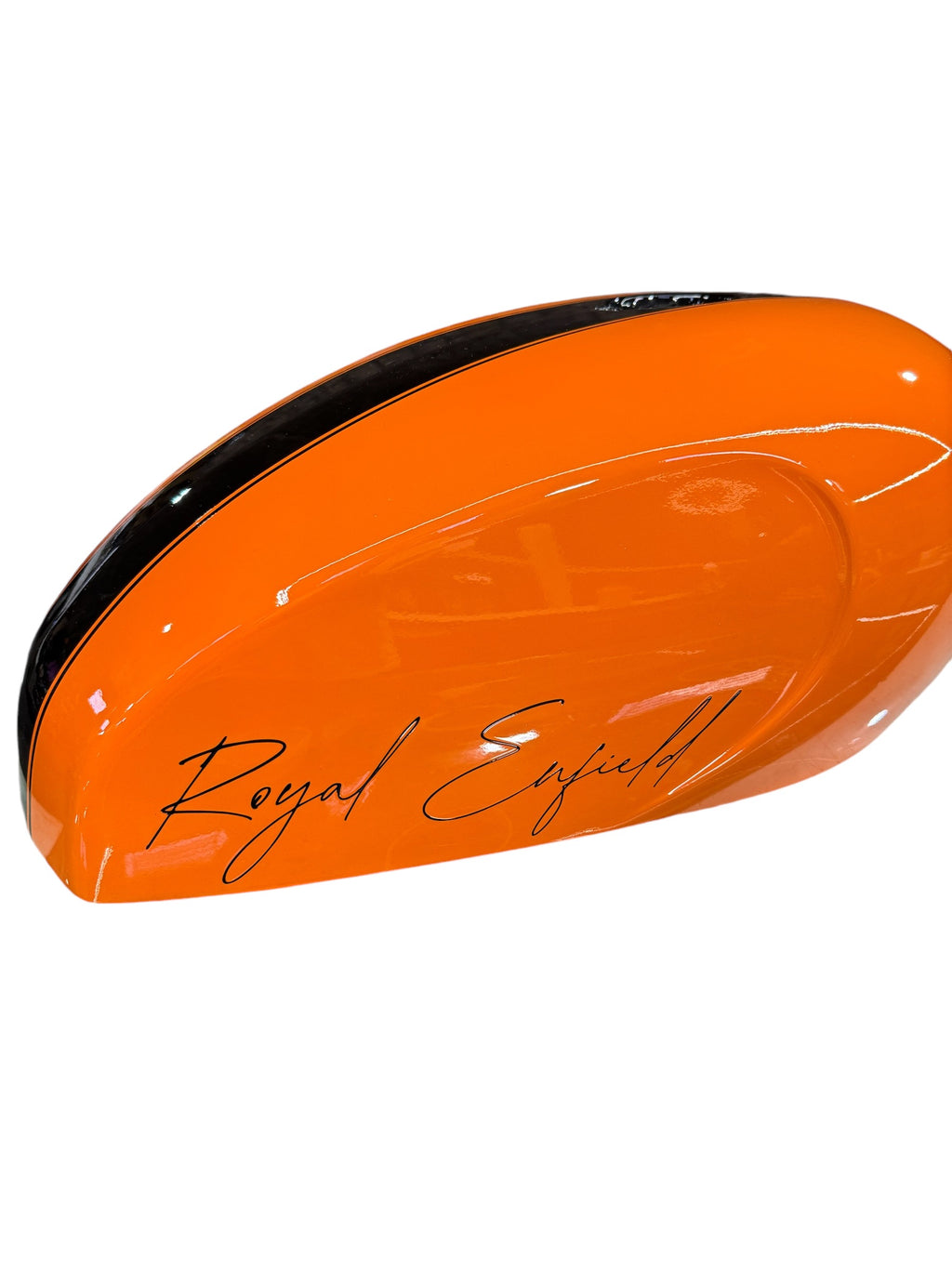 Orange INTERCEPTOR - Royal Enfield - SimonKustom