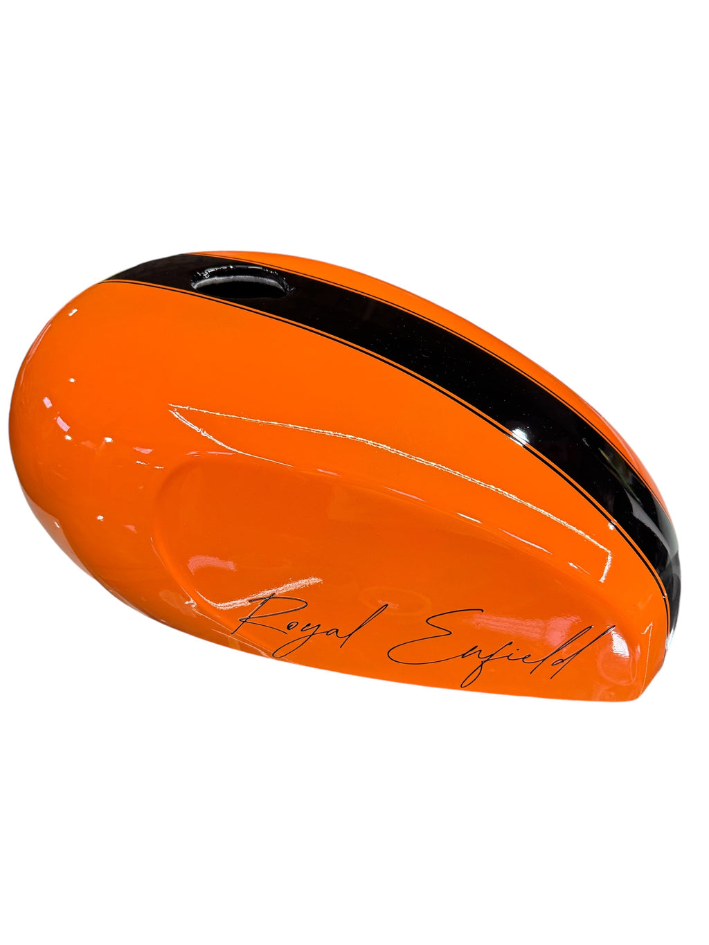 Orange INTERCEPTOR - Royal Enfield - SimonKustom
