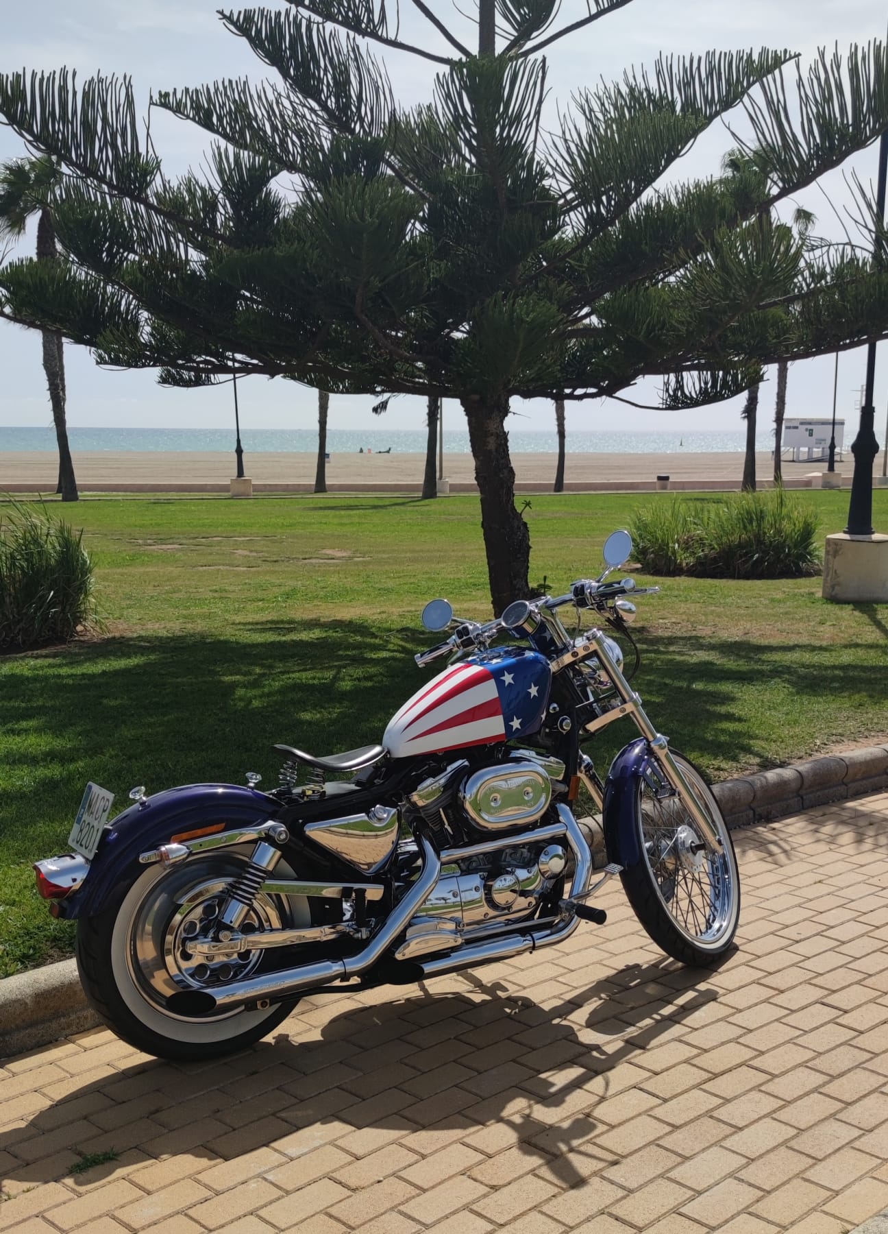 AMERICAN FLAG - Iron - SimonKustom