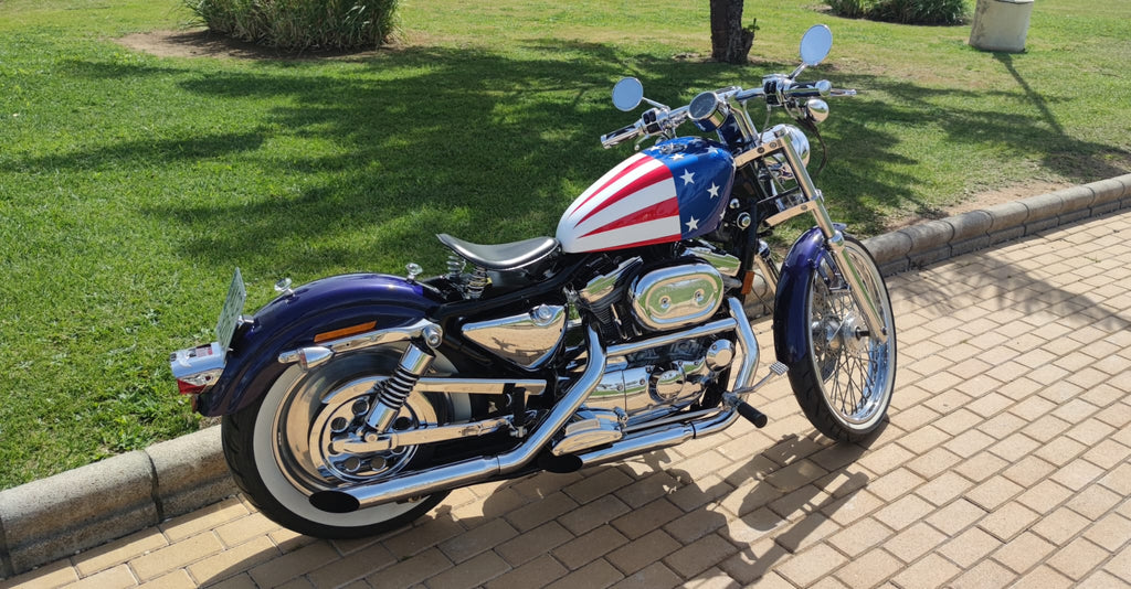 AMERICAN FLAG - Iron - SimonKustom
