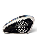 Vans Off The Wall – Black & White Custom Tank Cover | SimonKustom
