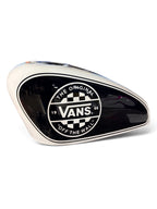 Vans Off The Wall – Black & White Custom Tank Cover | SimonKustom
