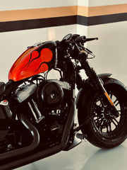FLAMING STYLE - Iron - SimonKustom