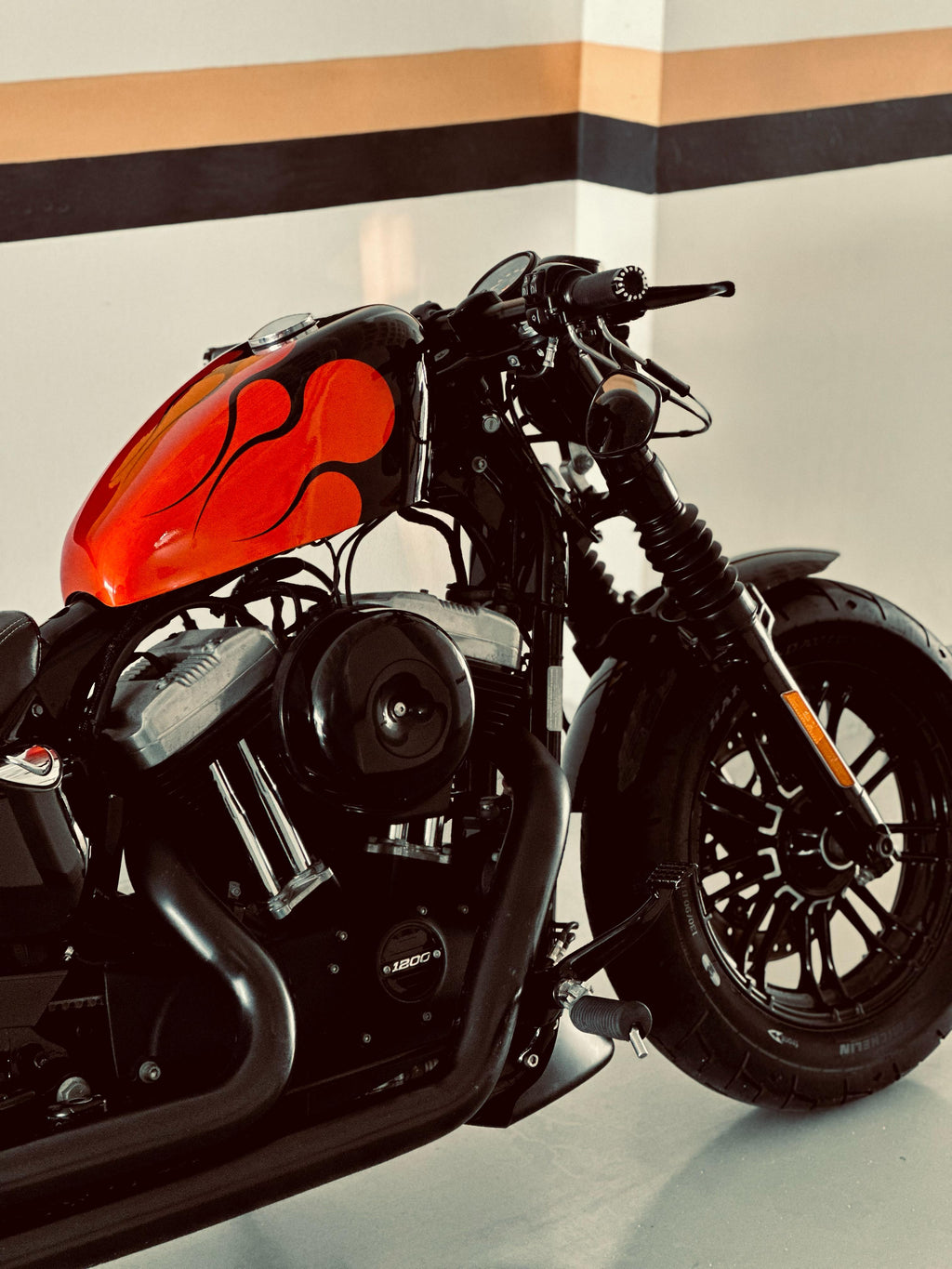 FLAMING STYLE - Iron - SimonKustom