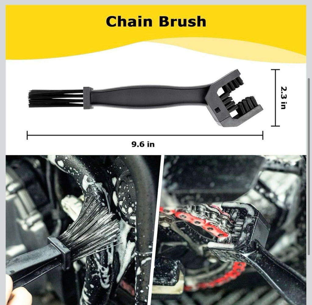 Motorcycle Cleaning Kit 6 Pack