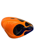 Flames in orange - SimonKustom