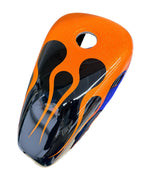 Flames in orange - SimonKustom