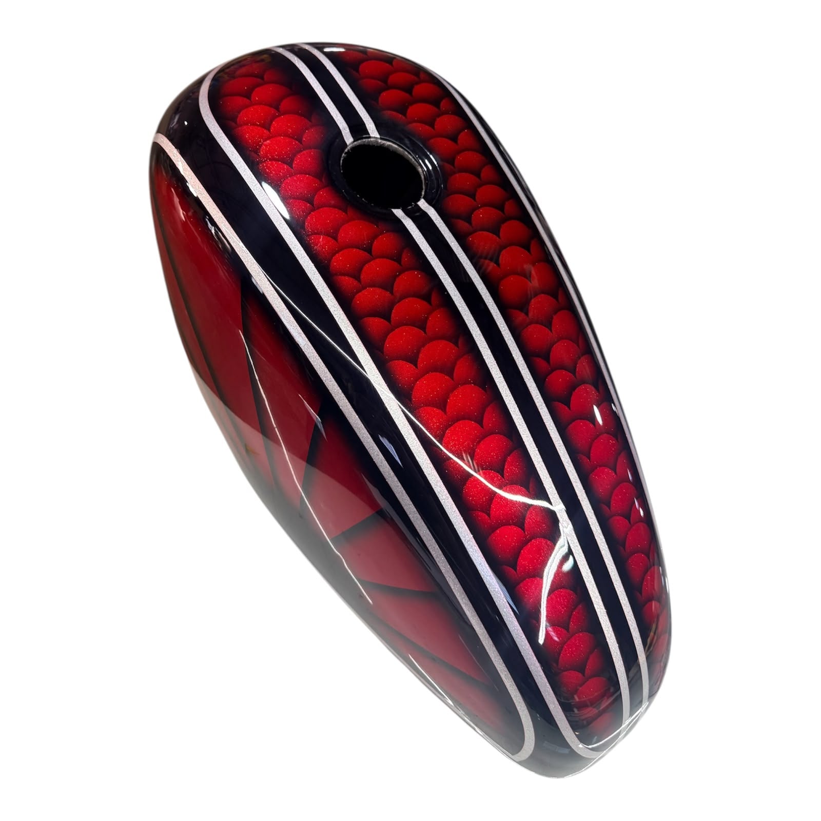 Red Candy Flake Custom Paint  | 100% Hand-Painted by SimonKustom