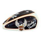 Heritage Eagle – Black & Ivory Tank Cover