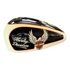 Heritage Eagle – Black & Ivory Tank Cover