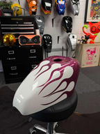 Forty-Eight 2.2gl Candy Flames Tank Cover – Miami Stock | Ready to Ship Today - SimonKustom