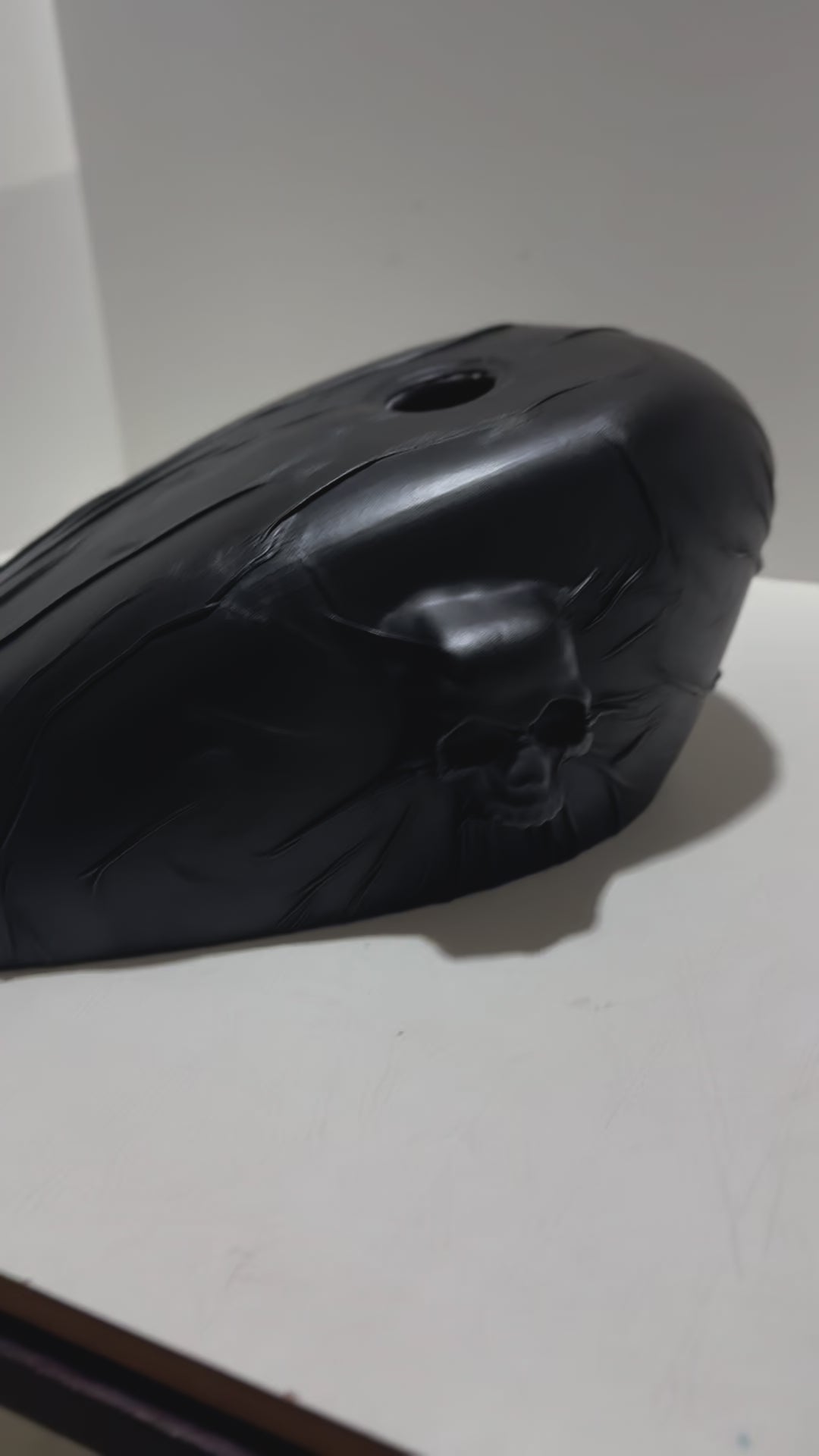 Skull in Leather