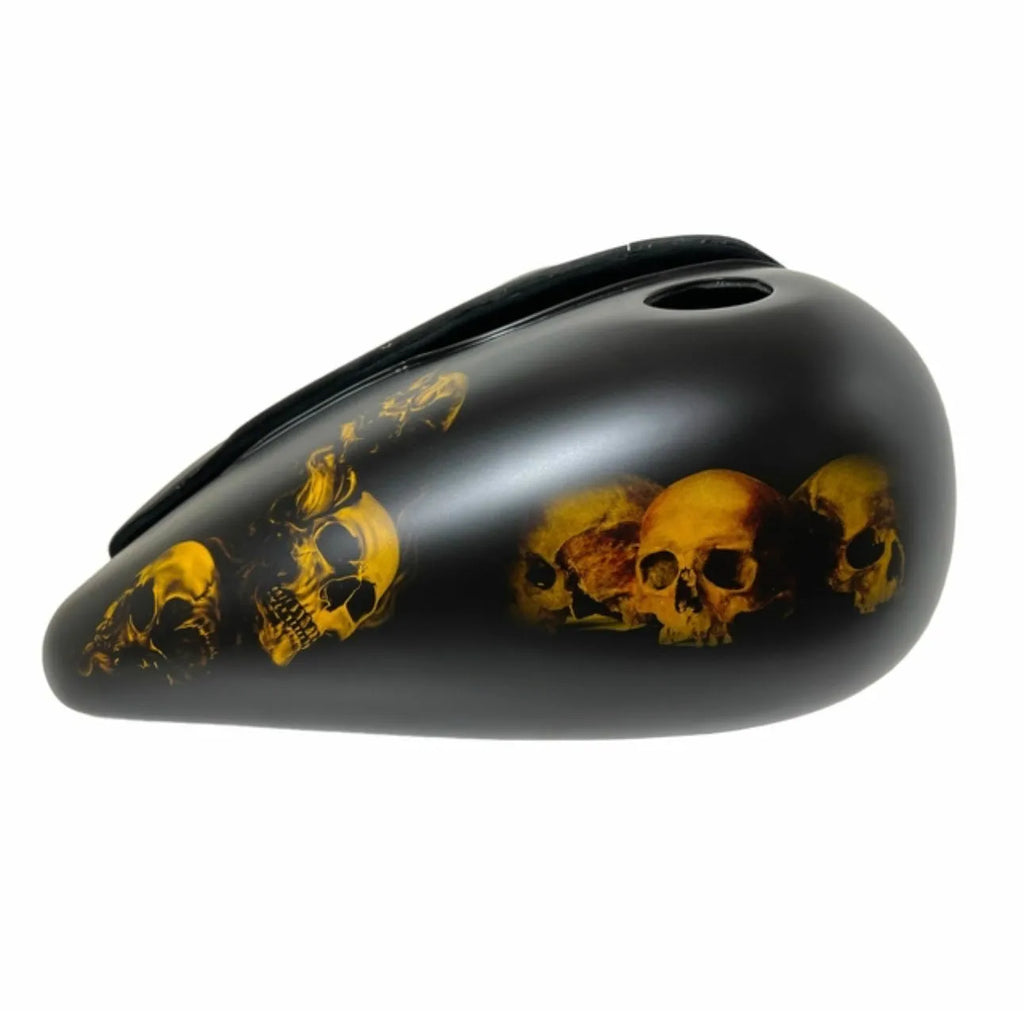 Golden Skulls - Iron - SimonKustom