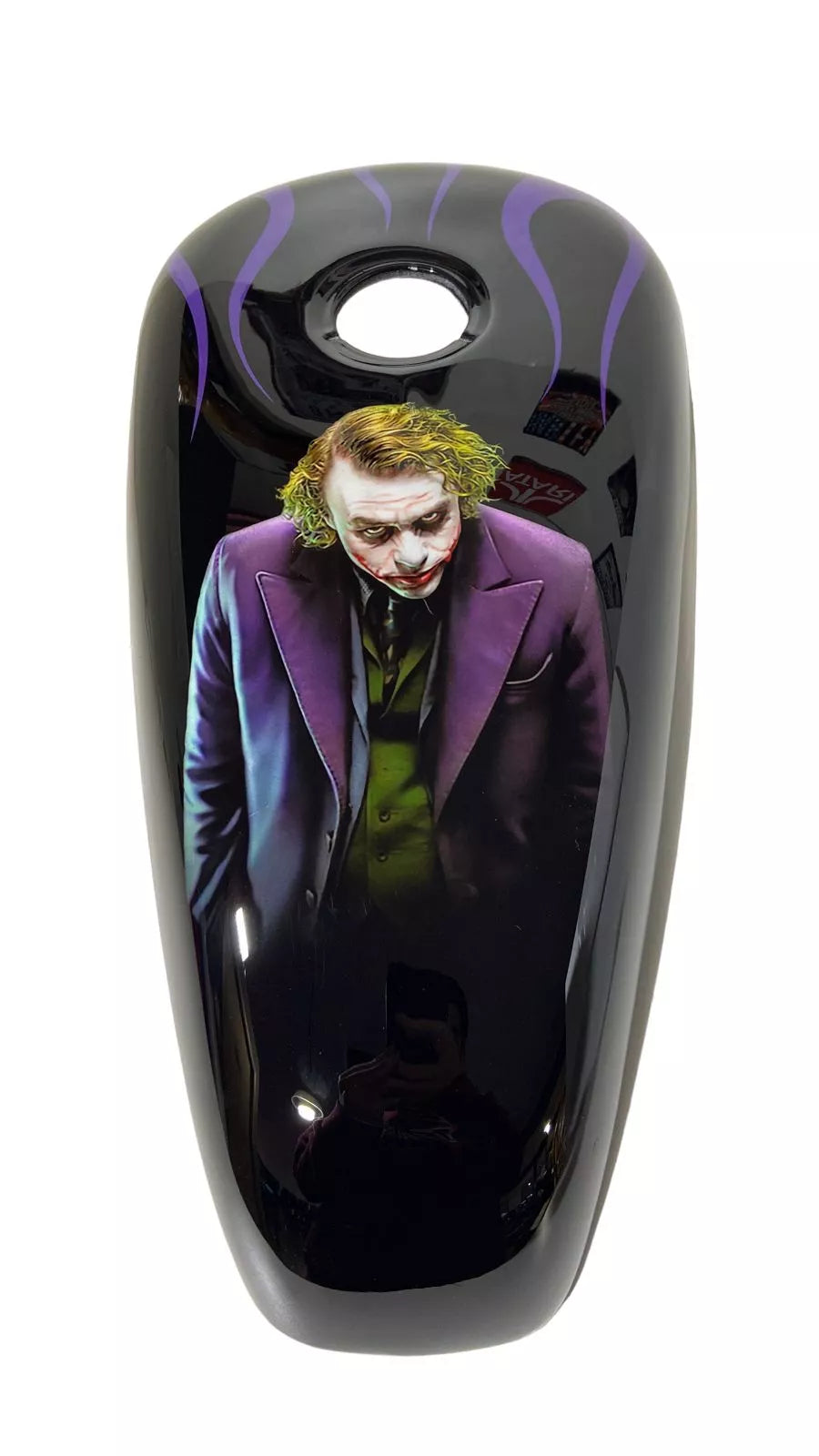 JOKER FLAMES - Iron - SimonKustom