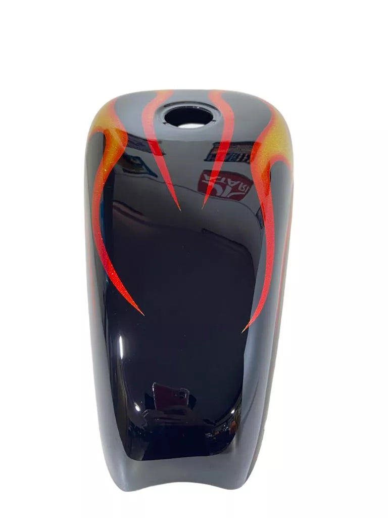 BRIGHT FLAMES - Iron - SimonKustom