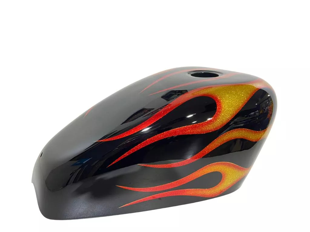 BRIGHT FLAMES - Iron - SimonKustom