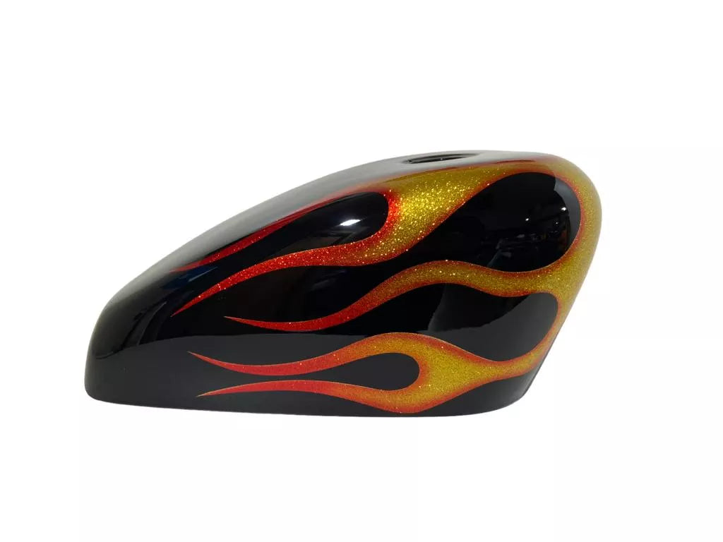 BRIGHT FLAMES - Iron - SimonKustom