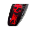 RED CANDY SKULL BRAUUU - Iron - SimonKustom