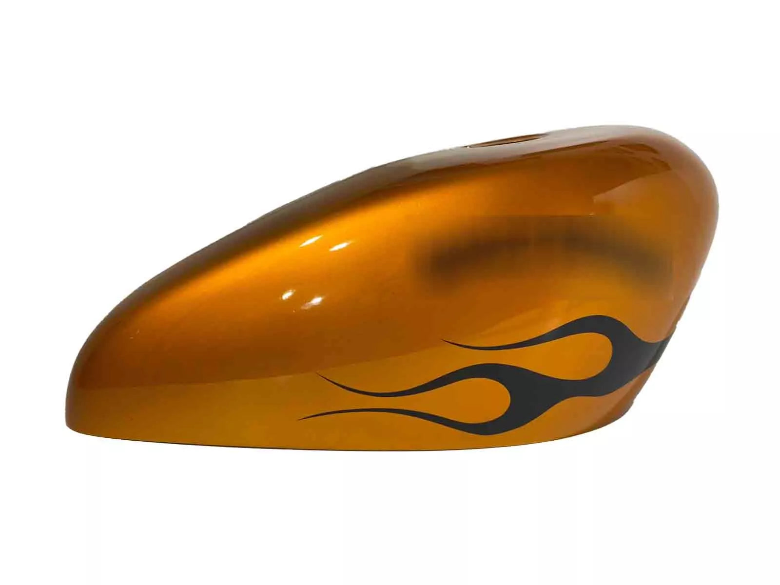 BLACK FLAMES RED CANDY - Iron - SimonKustom