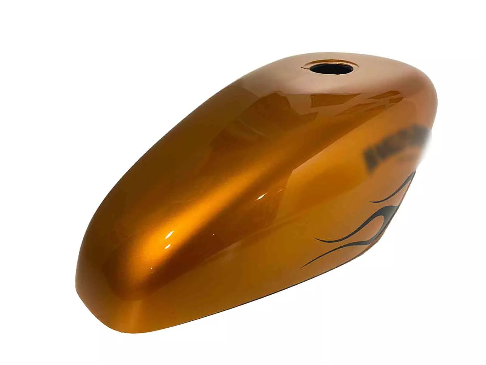 BLACK FLAMES RED CANDY - Iron - SimonKustom