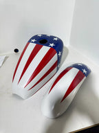 American Flag Cover & front Sporster Kit fender - SimonKustom