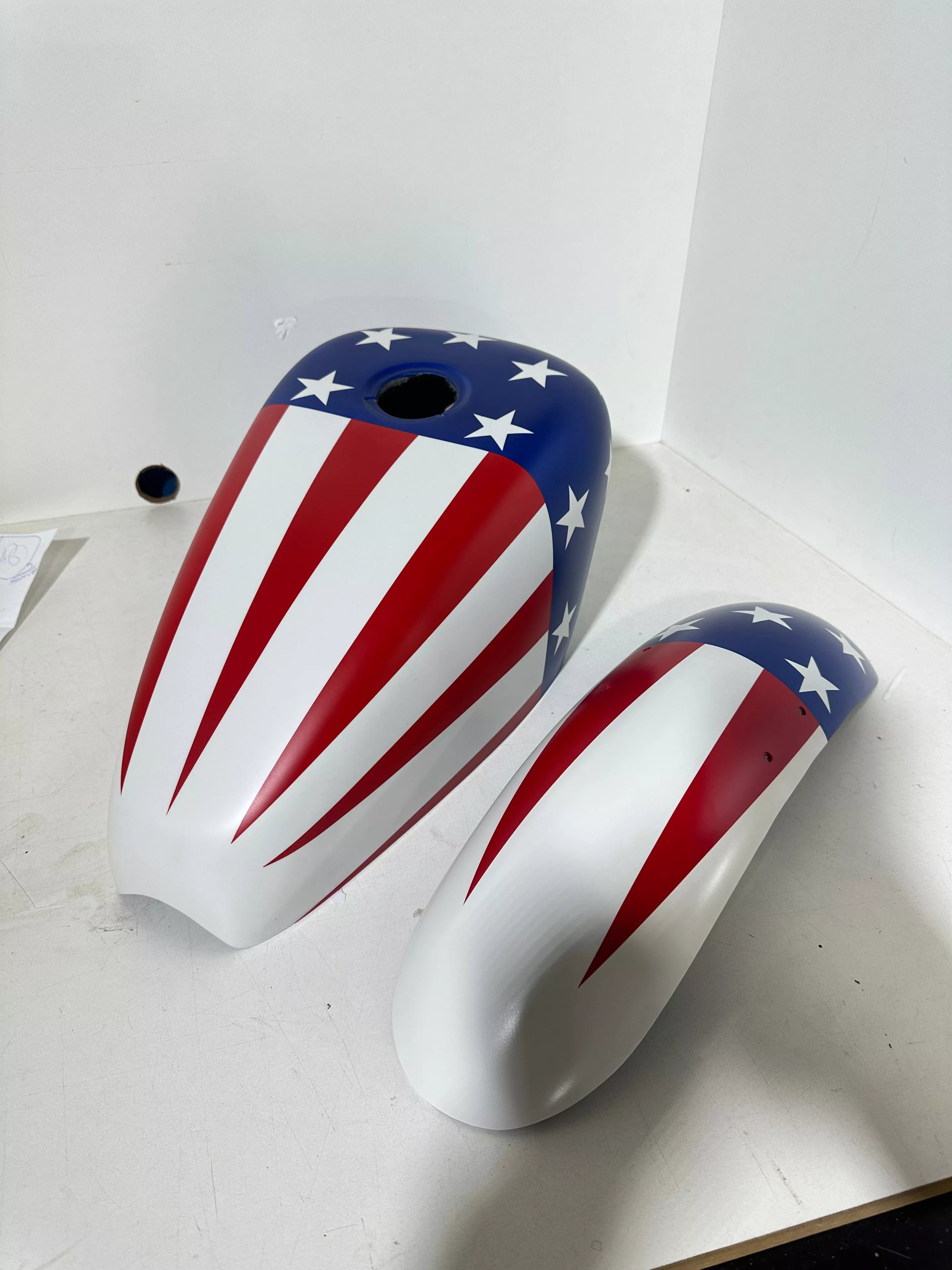 American Flag Cover & front Sporster Kit fender - SimonKustom